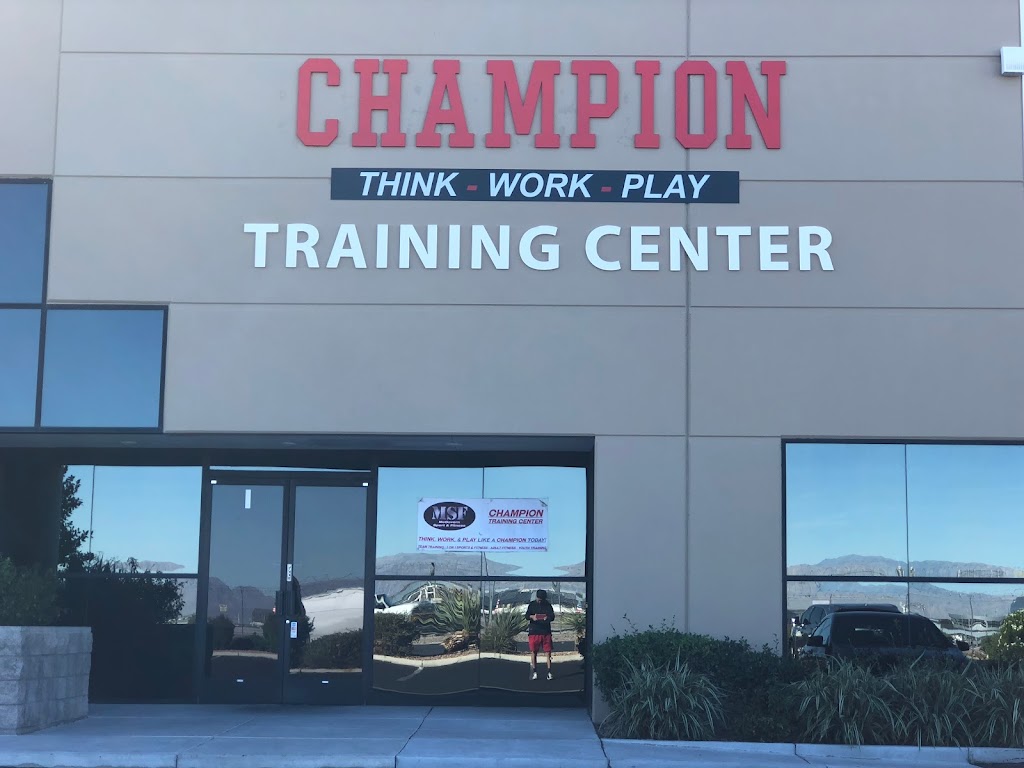  Champion Training Center