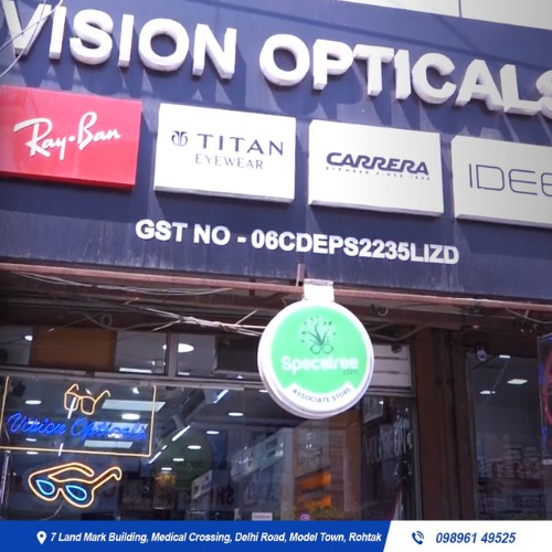 Vision Opticals Rohtak Computerised Eye Testing Spectacles Sunglasses Contact Lenses