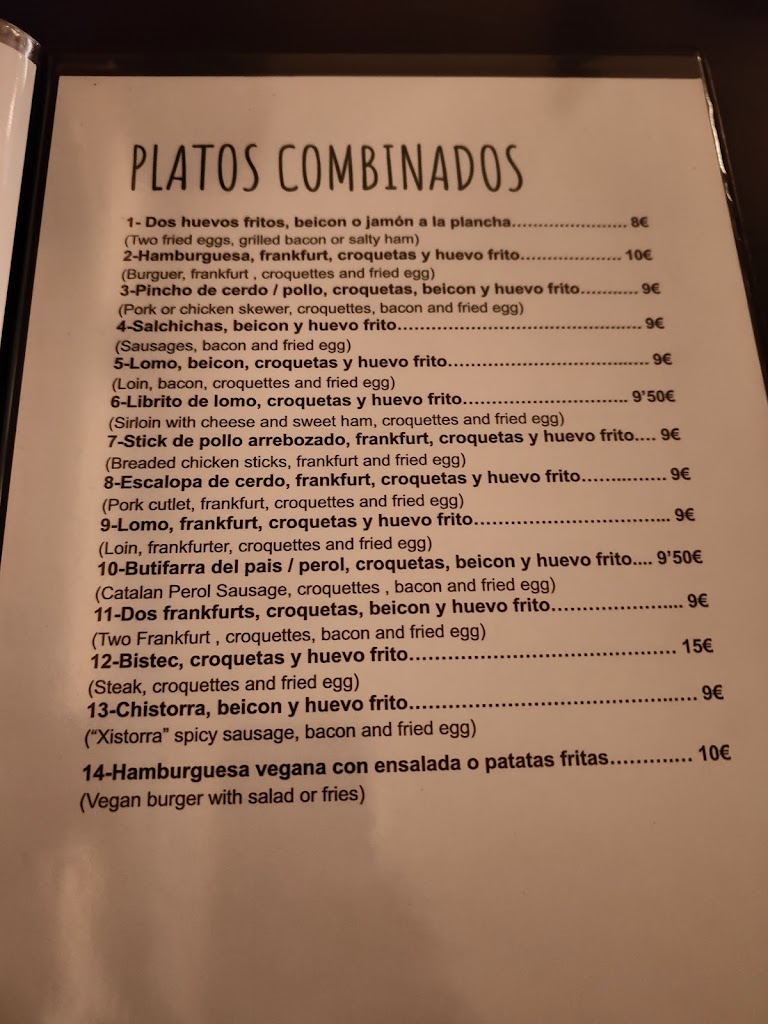 Ven y ven — Carta