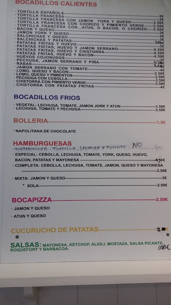 Telepizza Torrelavega, Vallejo - Comida a Domicilio — Carta