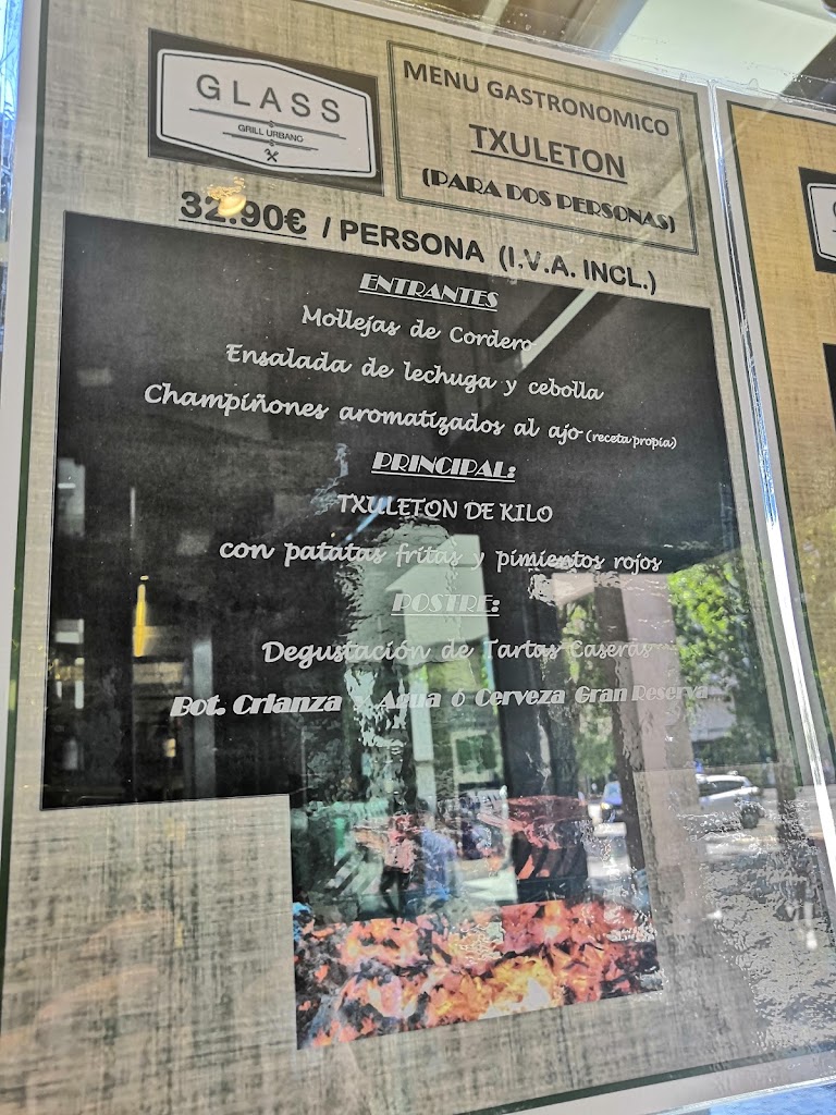 Glass Grill Urbano — Carta
