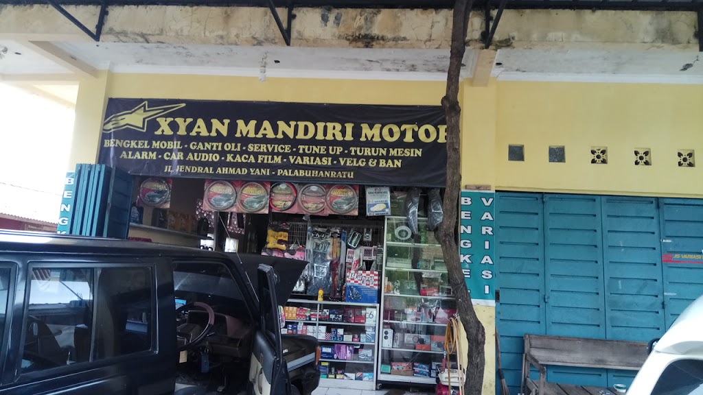 bengkel dan variasi mobil axian mandiri motor