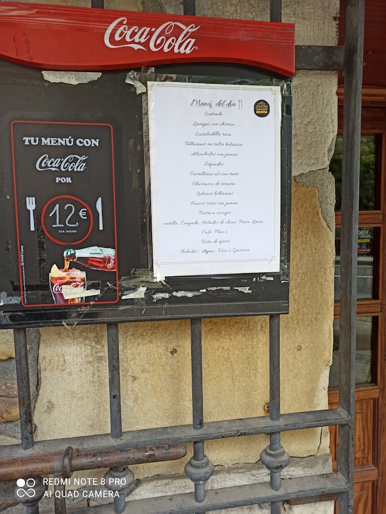 Restaurante Zugutzu — Carta