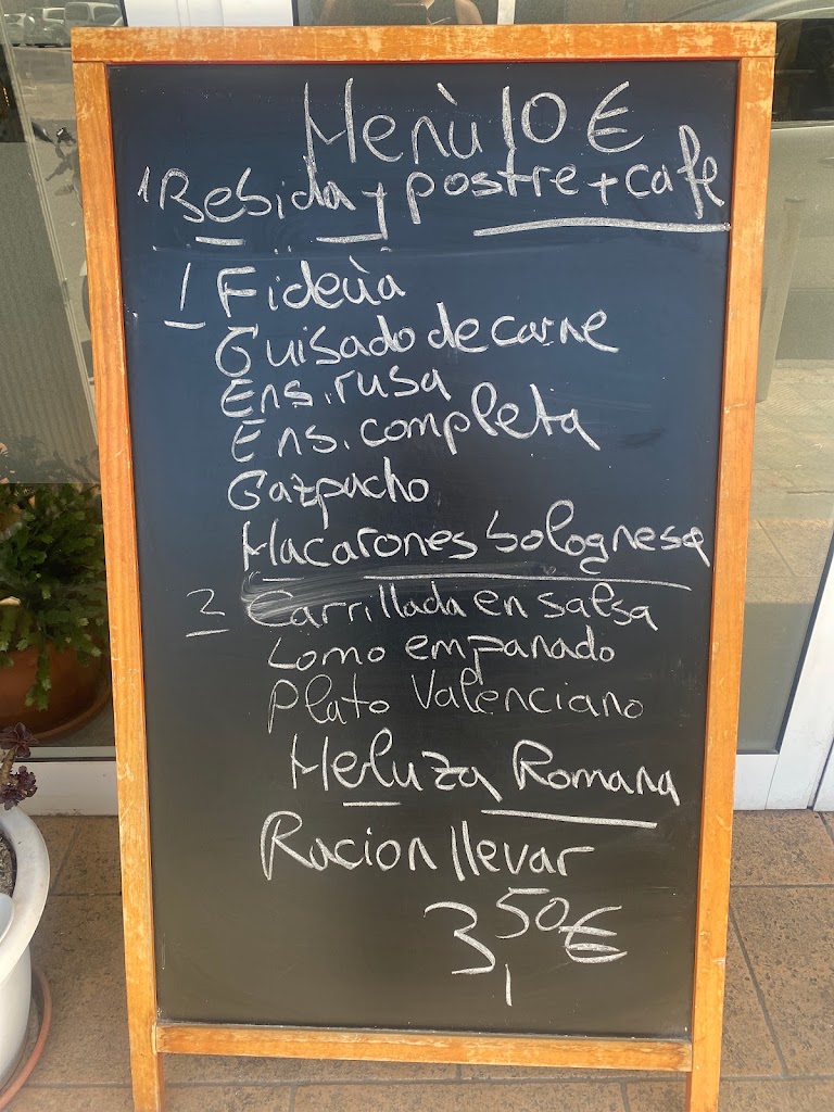 Restaurante La Estrella — Carta