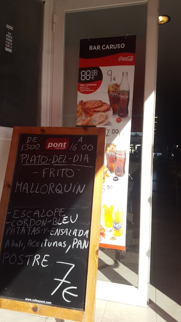 Bar Caruso — Carta