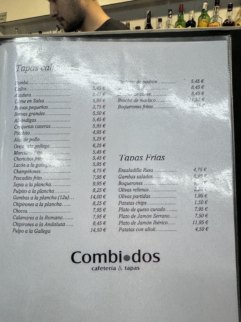 Combi Dos — Carta