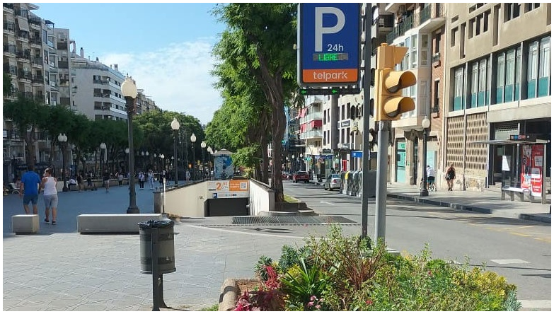 Parking Rambla Nova telpark by Empark