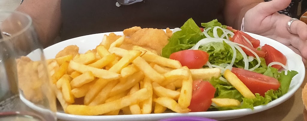 Santa Columba. Cafeteria.. — Papas fritas