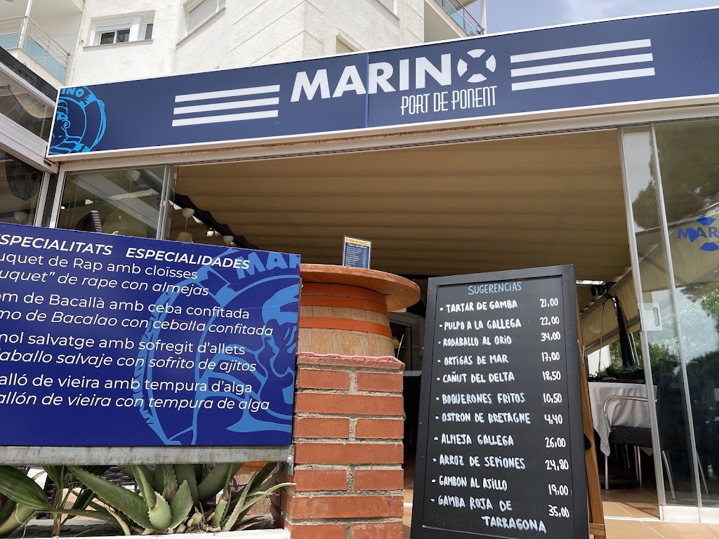 Marino Cambrils — Carta
