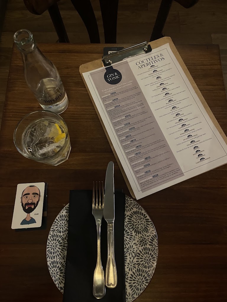 Abanic Restaurant — Carta