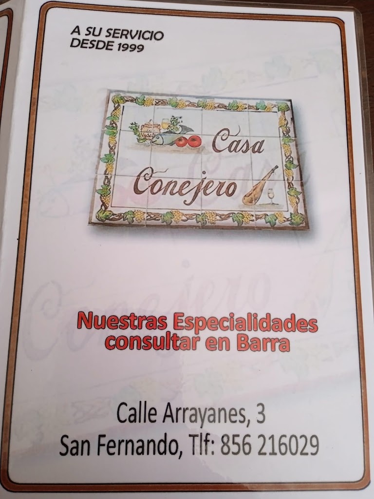Bar Conejero — Del propietario