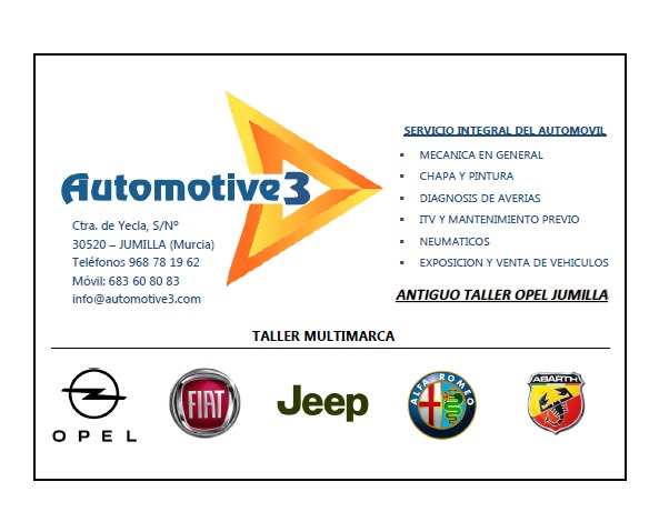 Automotive 3 Jumilla — Del propietario