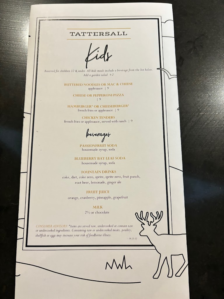  Tattersall Craft Cocktail Bar & Eatery