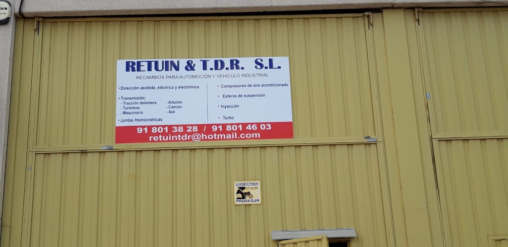 Retuin & T D R S.L. - Empresa de recambios para vehiculos en Madrid Sur