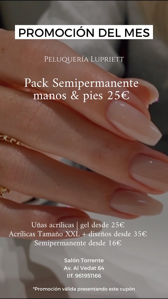 Peluqueria Lupriett Torrent — Carta