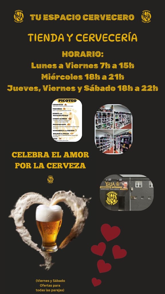 Cervezas Yria YRIA TAPROOM — Mas recientes