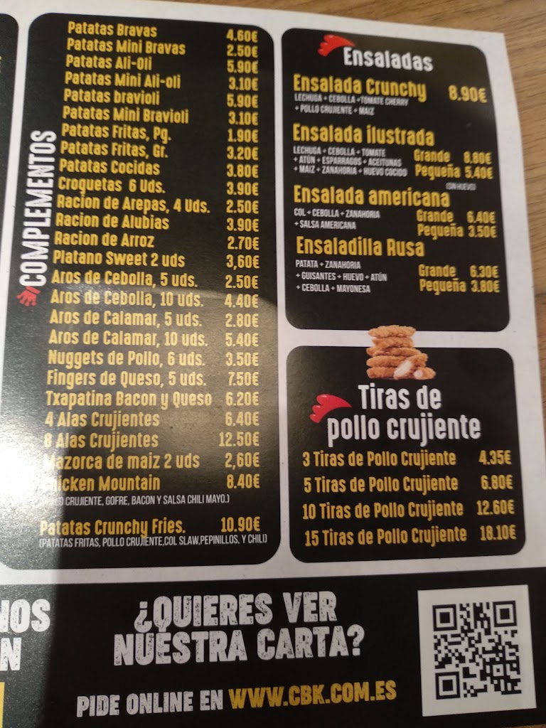 CBK Centro — Carta