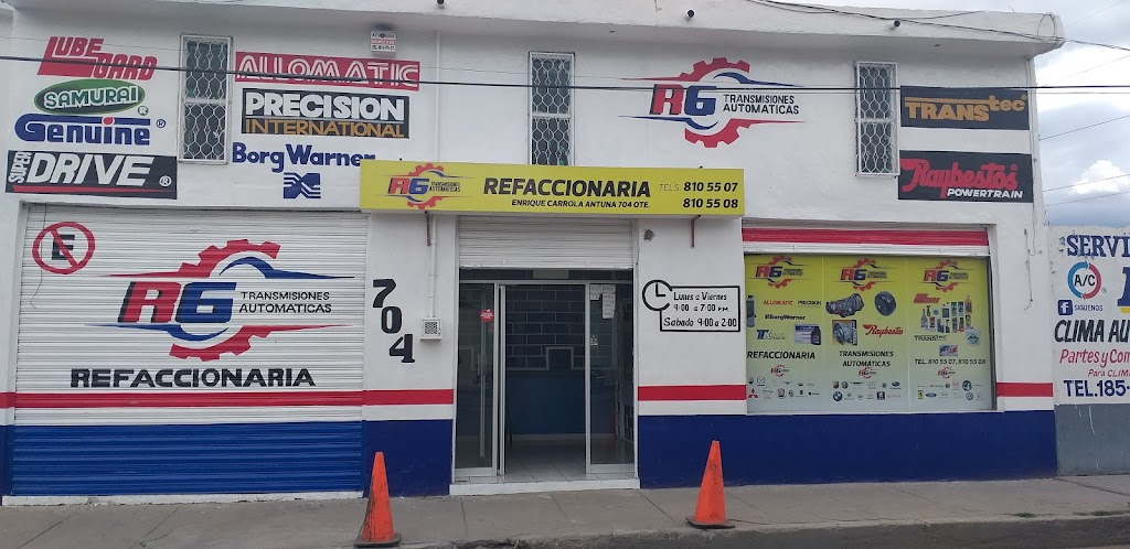 RG Transmisiones Automaticas Refaccionaria Durango