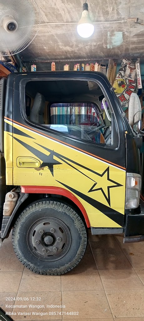 Sticker Ribka Variasi wangon