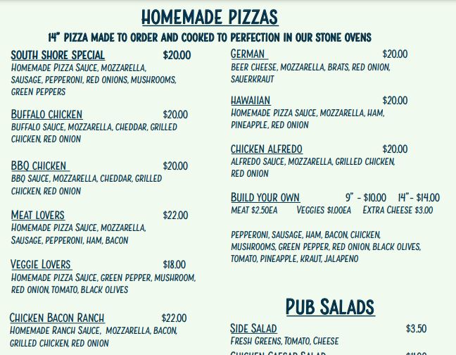  South Shore Pub & Grille