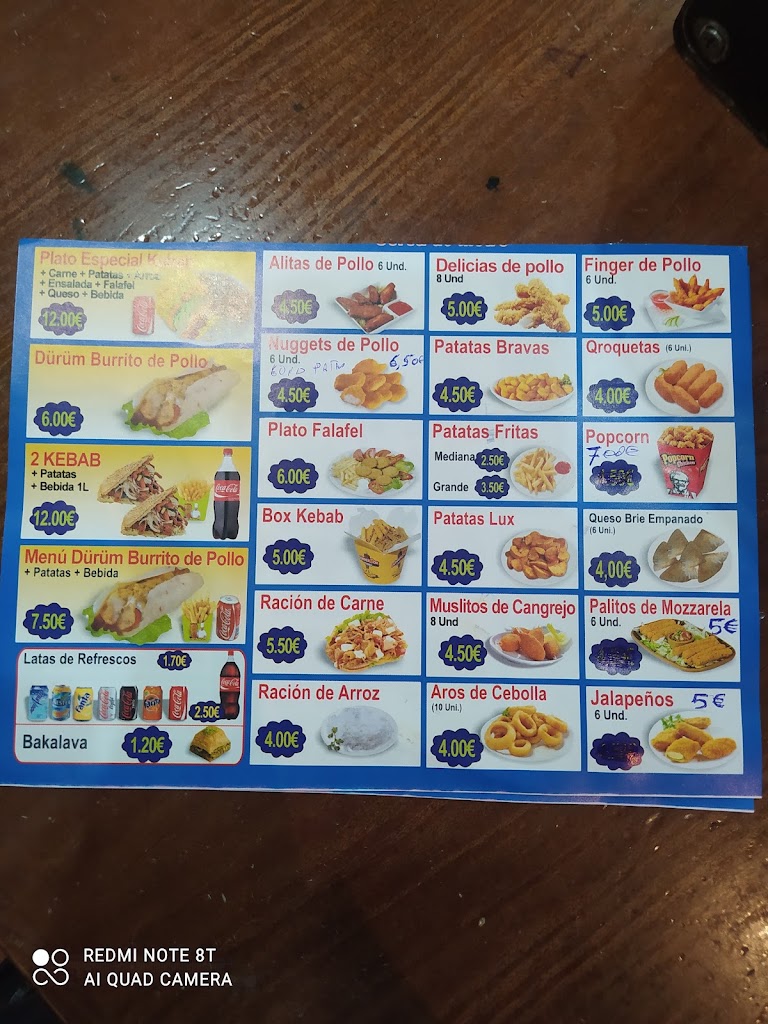 King kebab-tacos — Carta