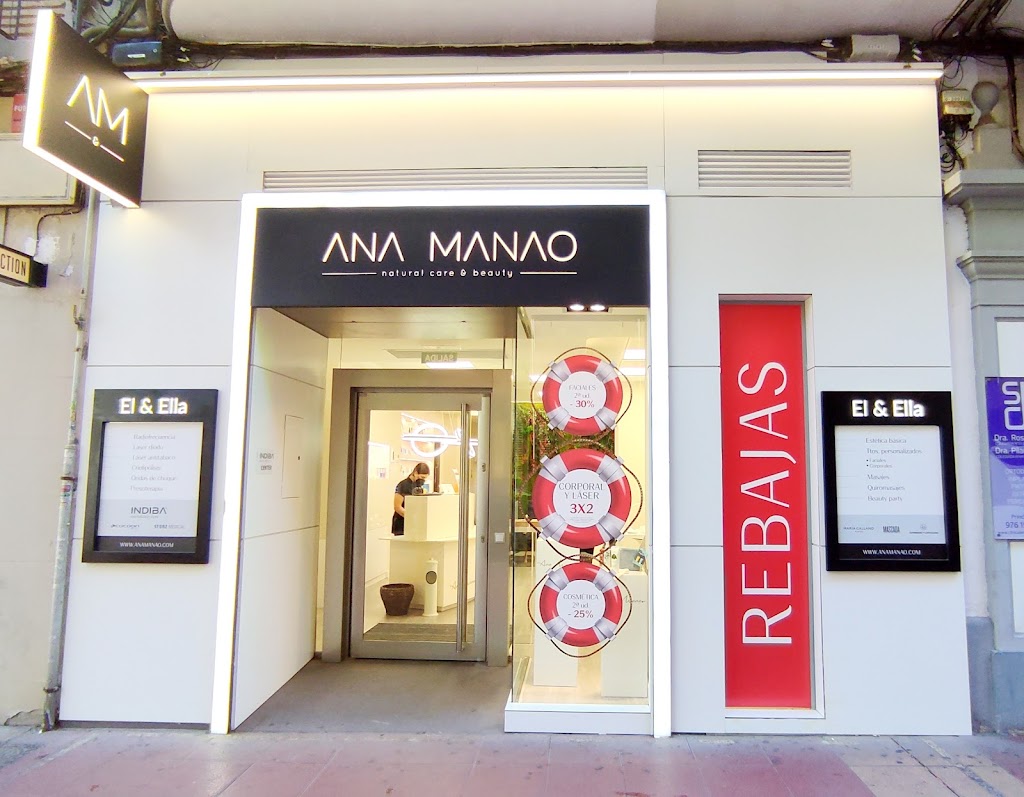 Ana Manao Zona Damas | Centro de medicina estetica y belleza en Zaragoza