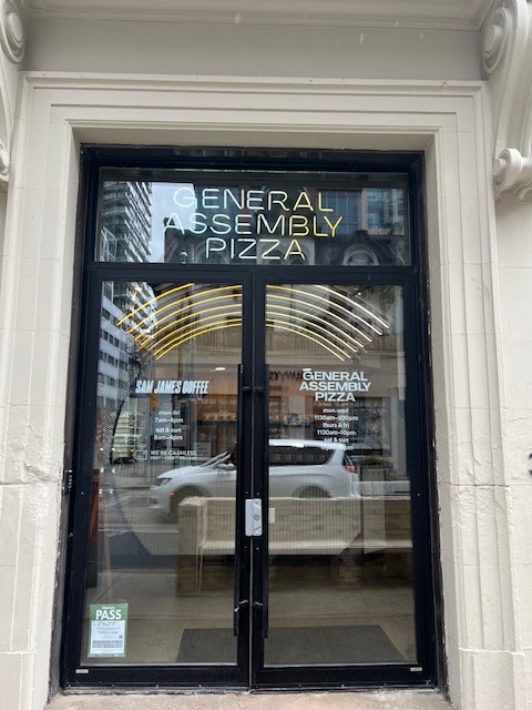 General Assembly Pizza + Sam James Coffee Bar