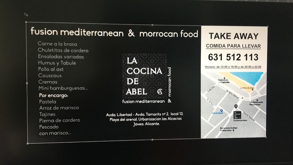 La cocina de Abel — Carta