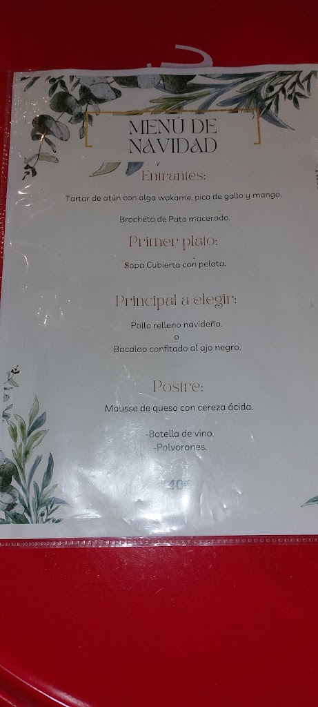 Restaurarse — Carta