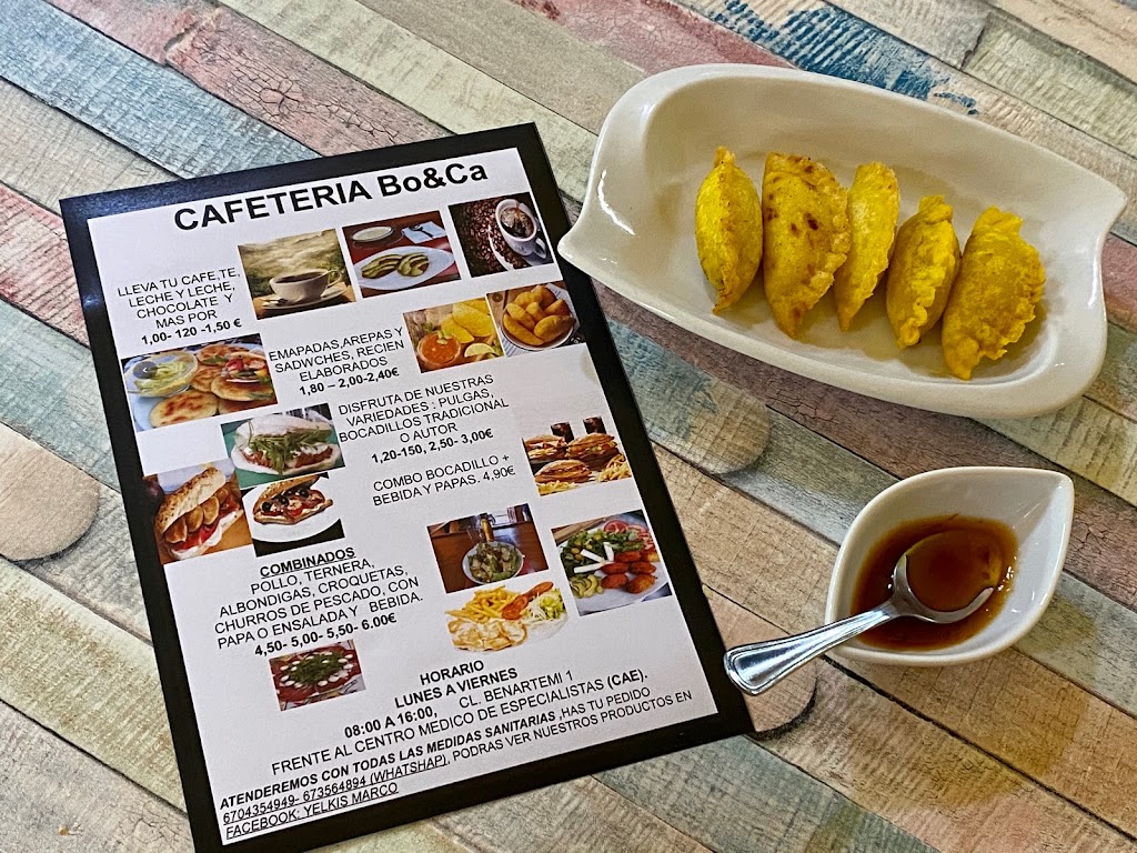 Cafeteria Bo&Ca — Carta