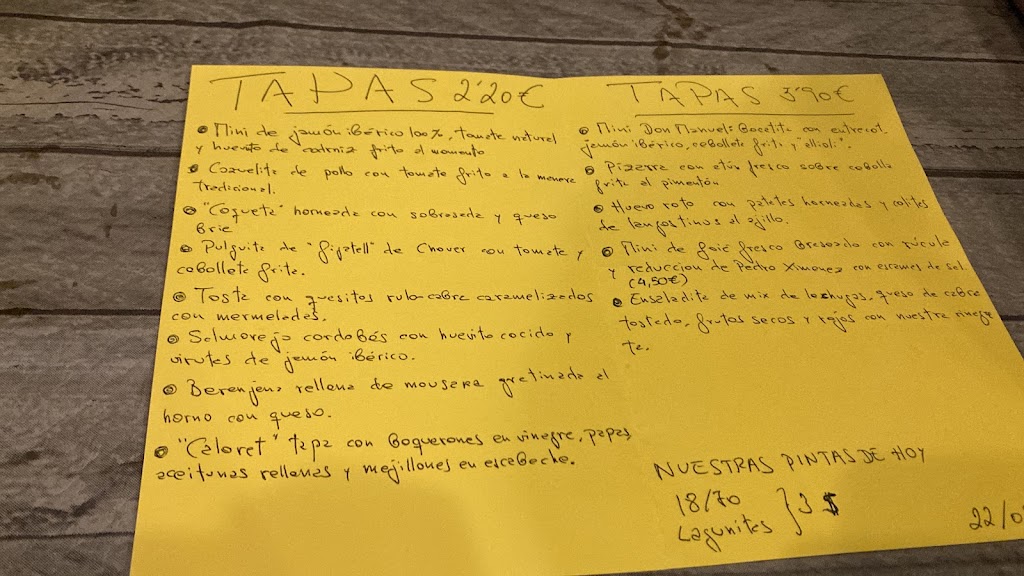 Garatge — Carta