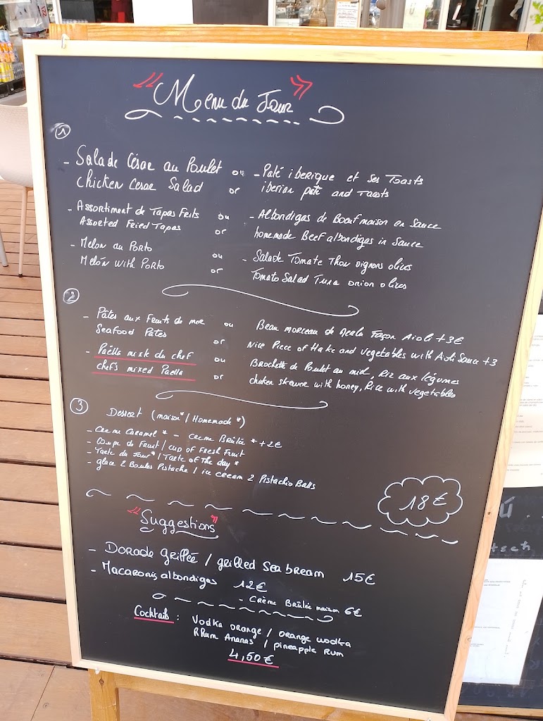 La Fabrik de Sabores — Carta