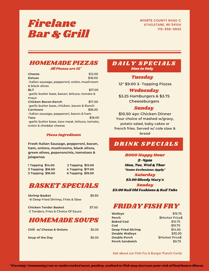  Firelane Bar & Grill