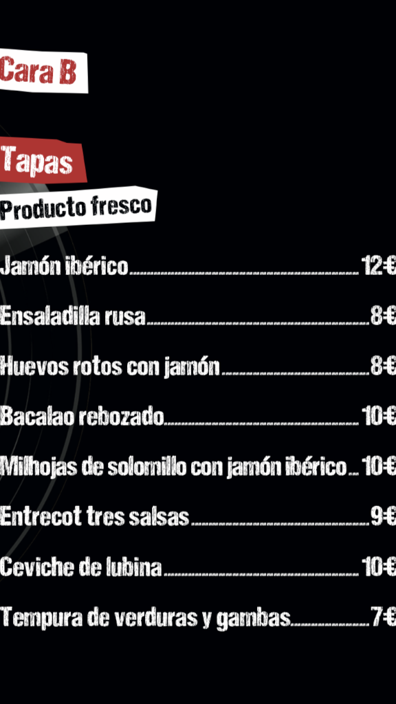 elepe bar — Del propietario