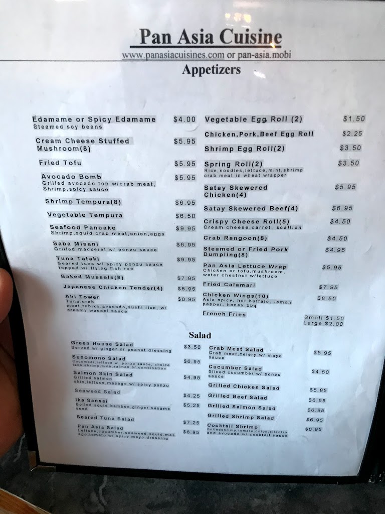 Pan Asia Cuisine