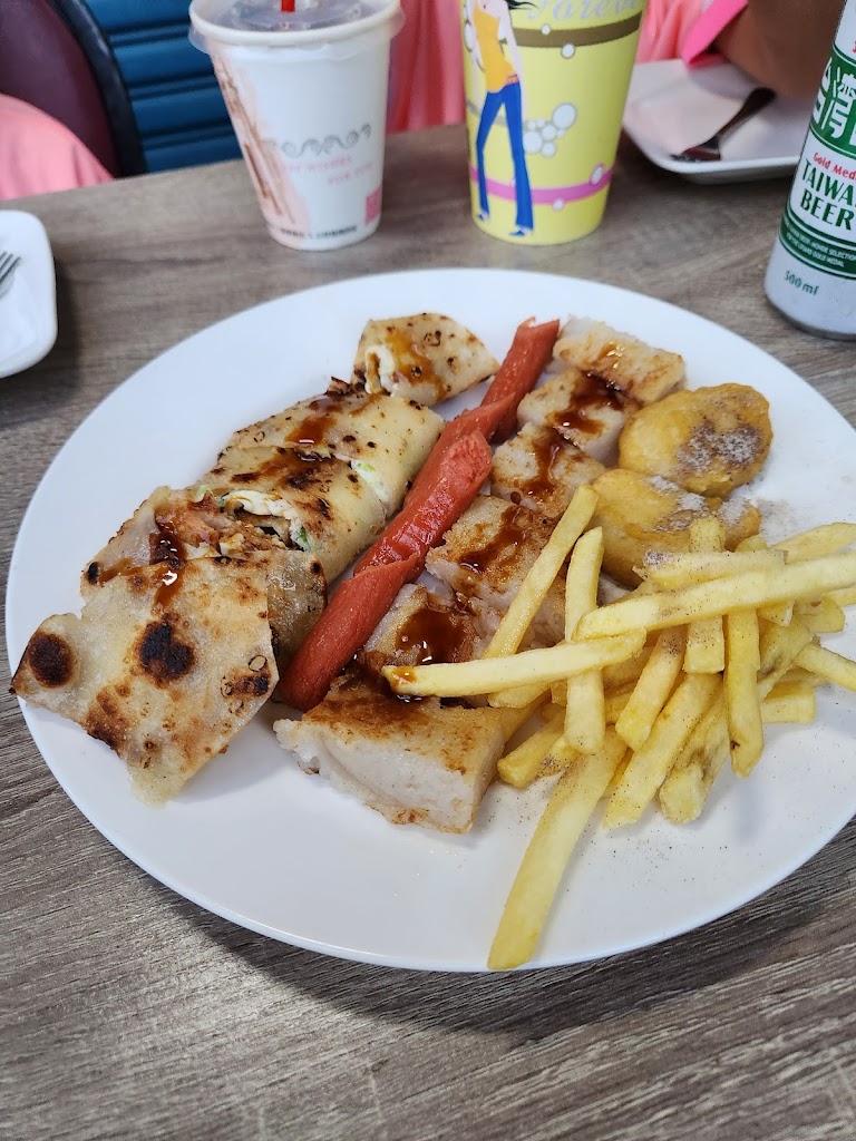 雪花棧 （酥炸蛋餅、蔥抓餅、炸物、飲料）烏來美食 的照片