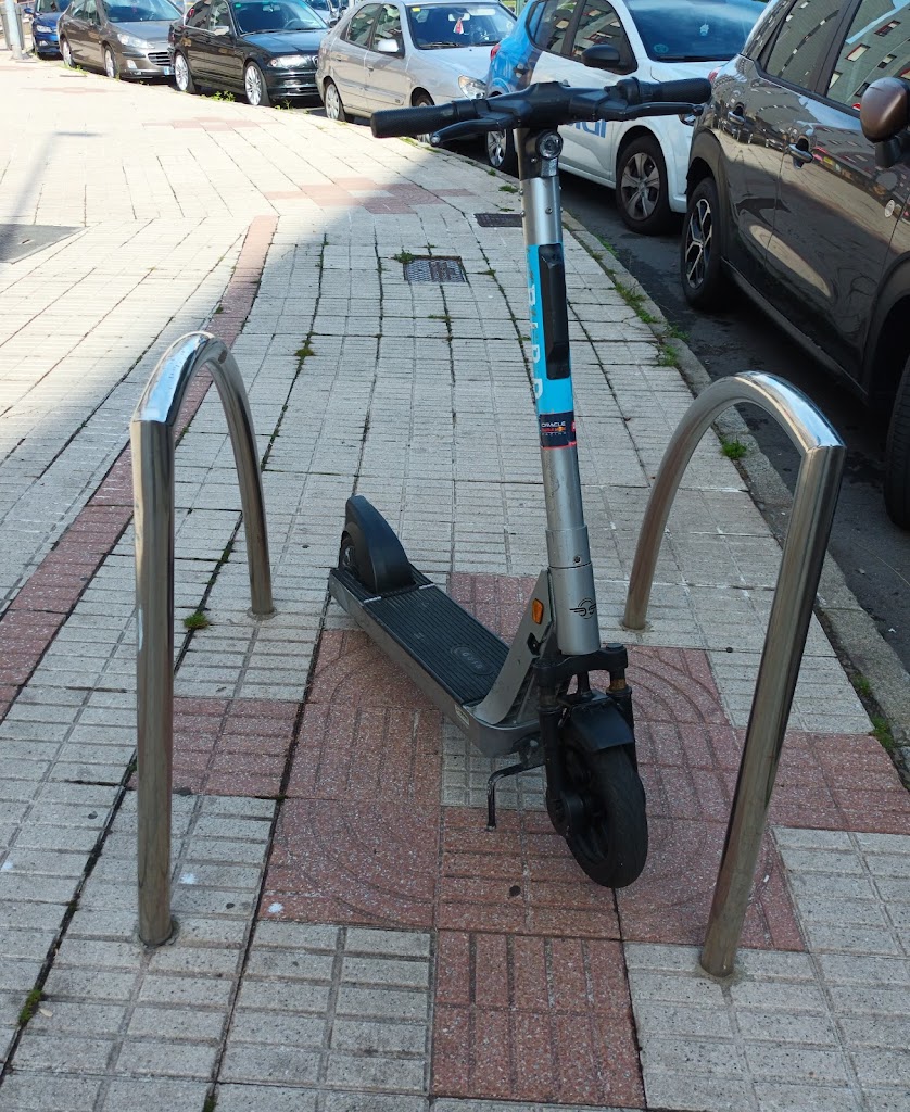 Aparcamiento para bicicletas Santa Olaya — Estacionamiento
