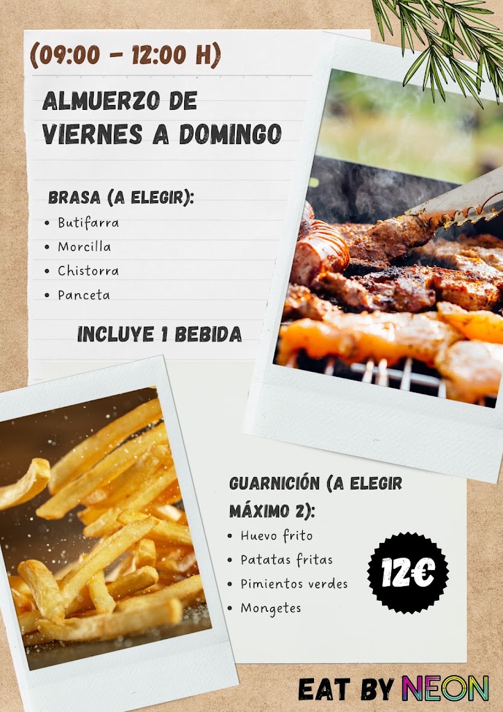 EAT BY NEON — Carta