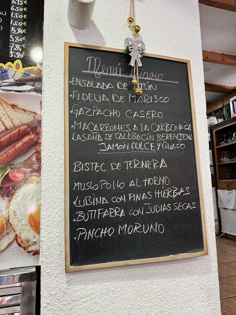 Restaurante Fogar Gallego li — Carta