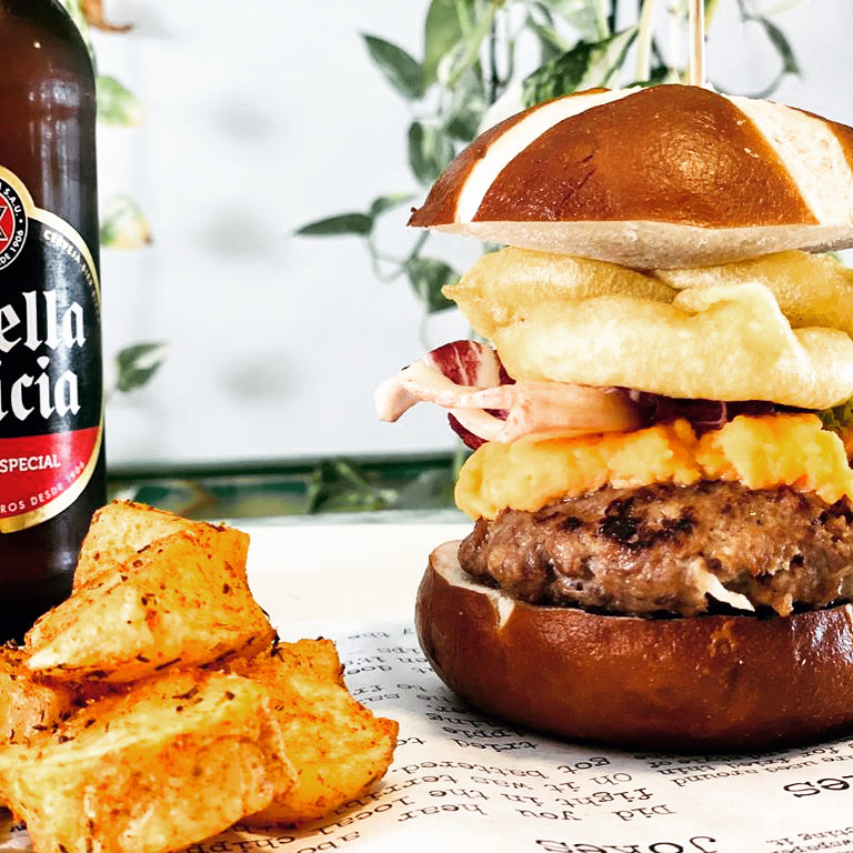 Restaurante Laurel Tapas — Hamburguesa