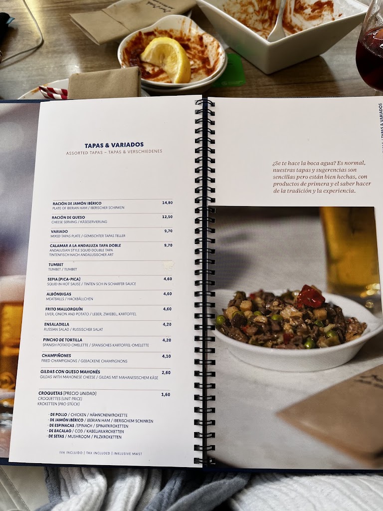 Bar Bosch — Carta