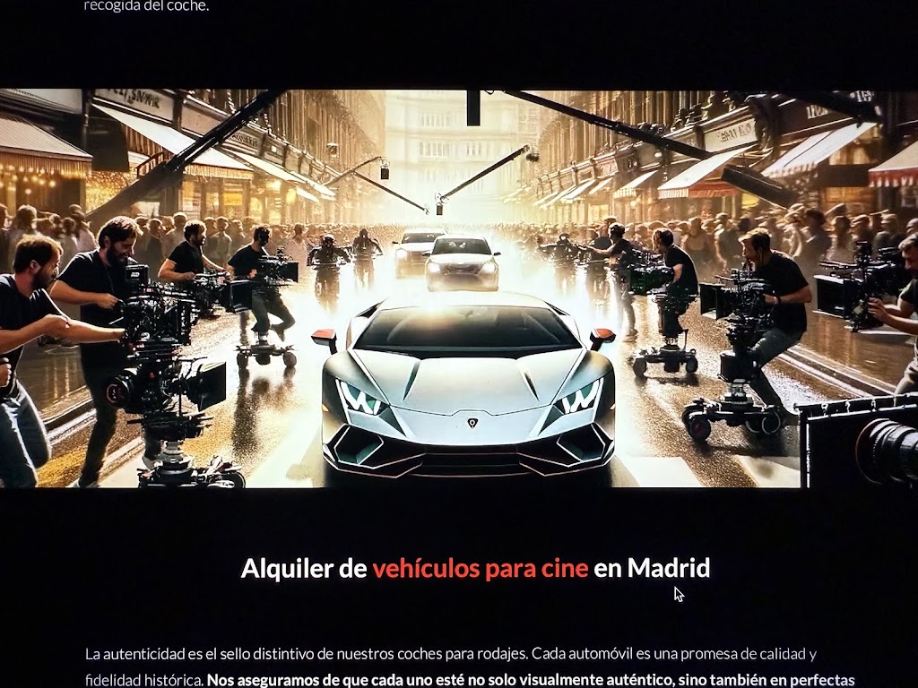 ALQUILER VEHICULOS DE ESCENA ,RODAJES , VIDEOCLIPS, PROGRAMAS TV — Del propietario
