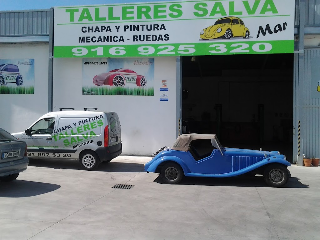 Talleres Salva Chapa Y Pintura mecanica y nueva apertura de autodesguaces homologado