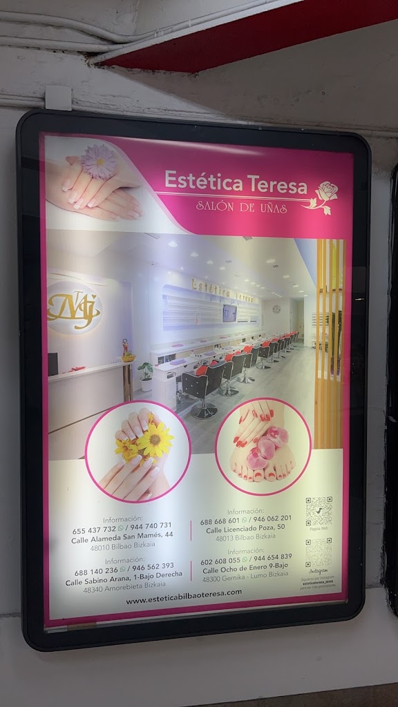 Estetica Teresa — Carta