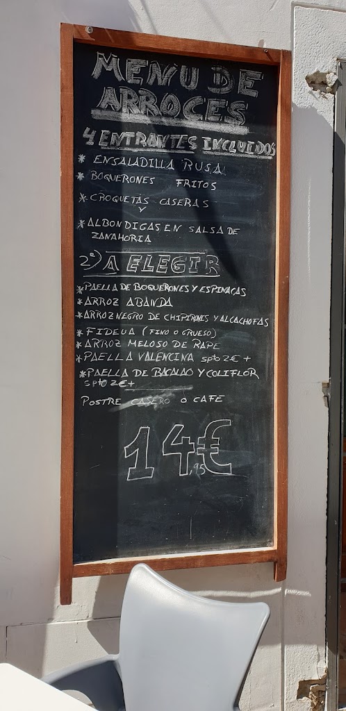 Taberna Sevillana — Carta
