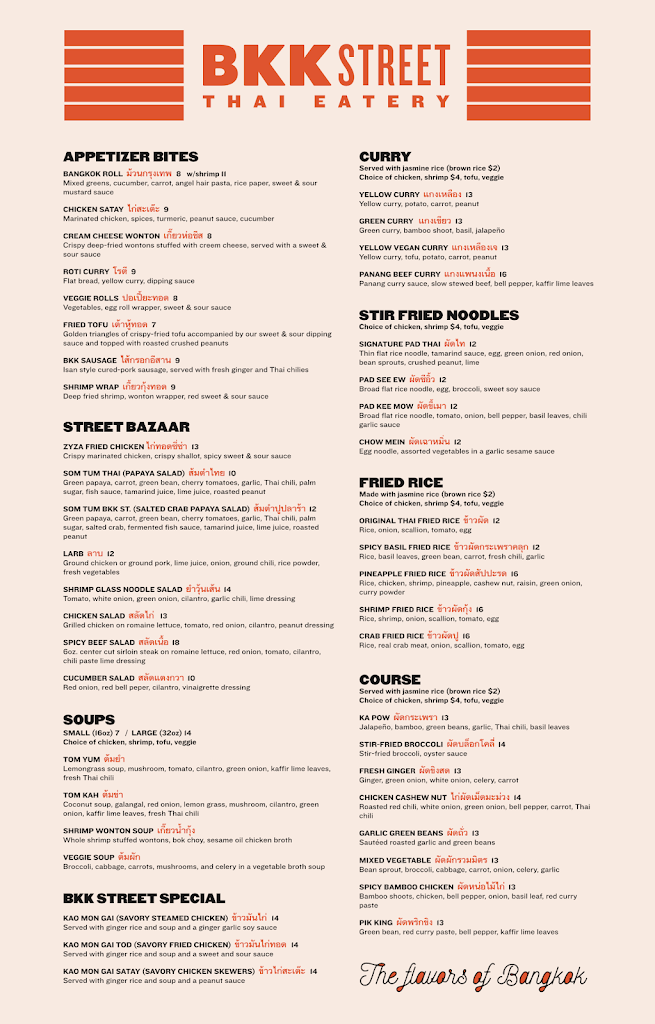 BKK Street Thai Eatery