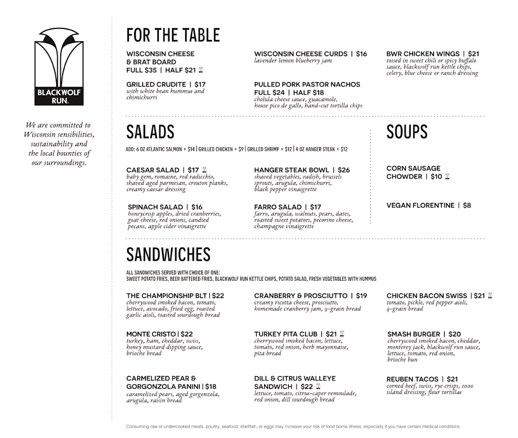  Blackwolf Run Restaurant