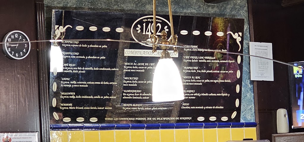 Coffee Shop 1492 — Carta
