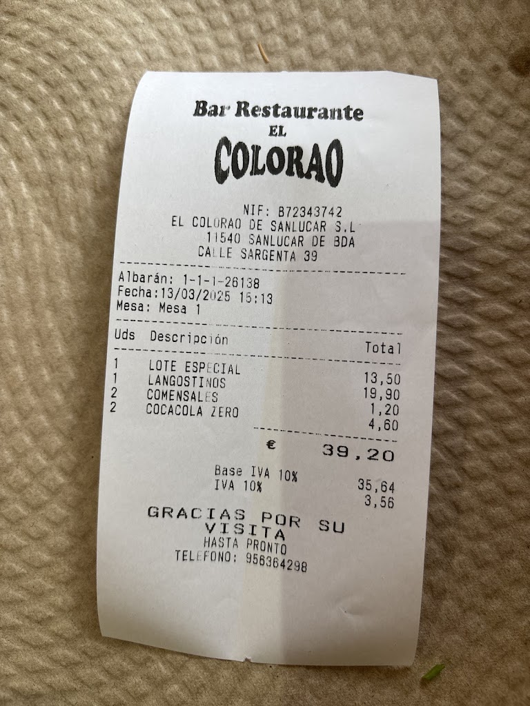 El Colorao — Mas recientes