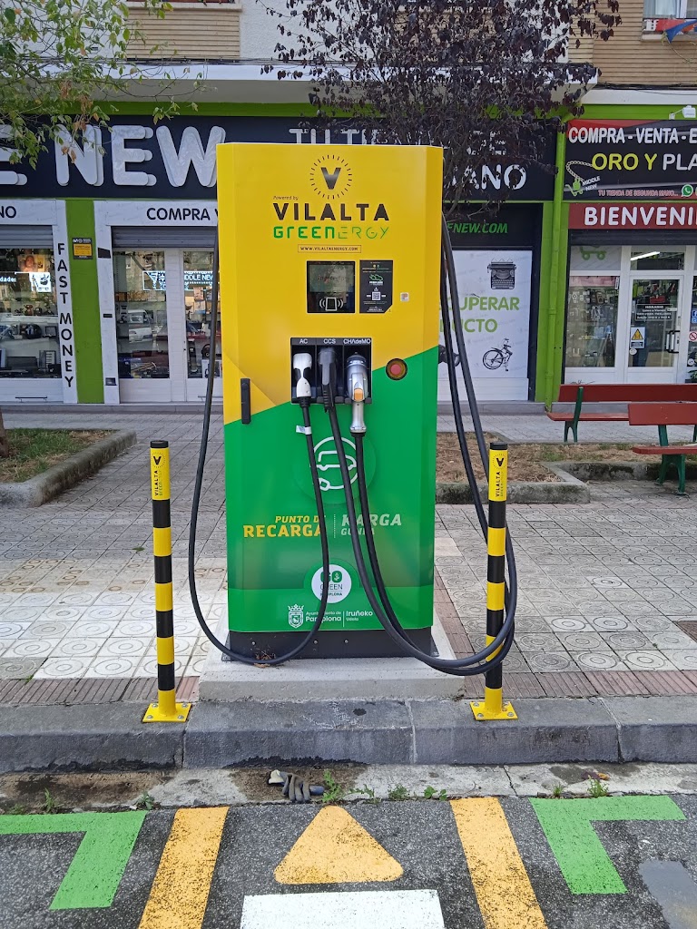 Estacion de carga de vehiculos electricos